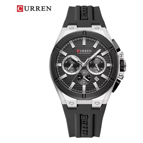 Montre CURREN Méridien · 8487, couleur Gris et argenté