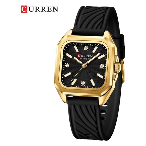 Montre CURREN Aurore · 9113, couleur Noir et doré