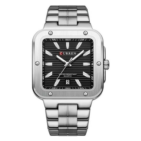 Montre CURREN Héritage · 8479, couleur Noir et argenté