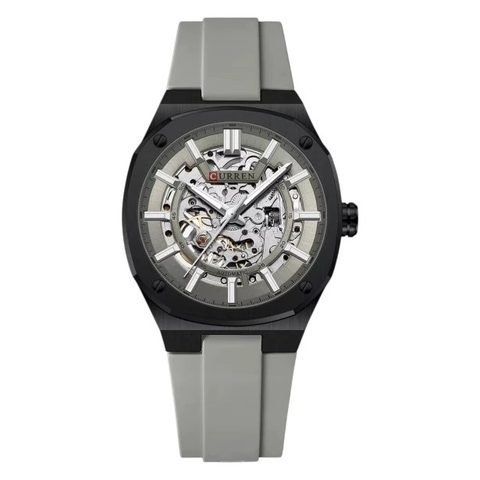 Montre CURREN Urbain · 8485, couleur Gris et noir