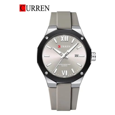 Montre CURREN Performance · 8465, couleur Gris cadran blanc