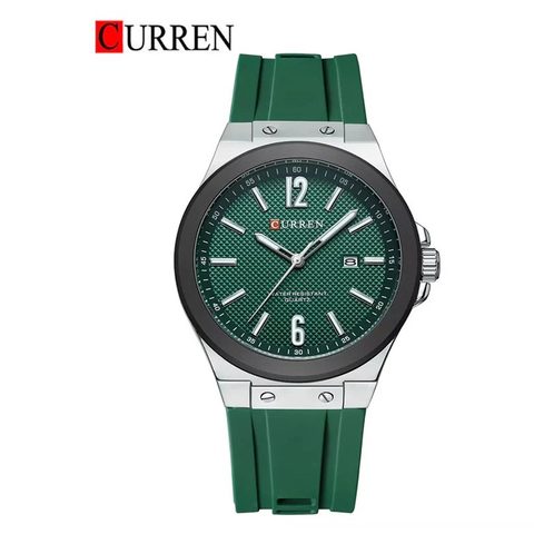 Montre CURREN Boréal · 8467, couleur Turquoise et vert