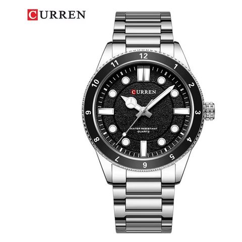 Montre CURREN Essentiel · 8450, couleur Noir et argenté