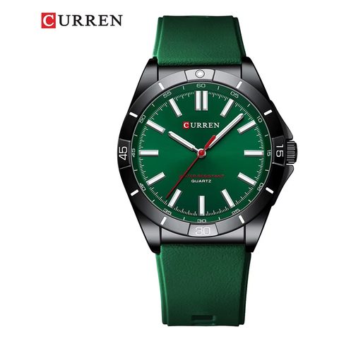 Montre CURREN Aura · 8449, couleur Gris et vert