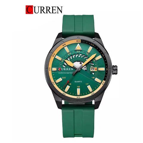 Montre CURREN Active · 8421, couleur Turquoise et vert