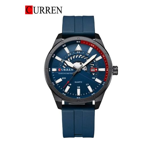 Montre CURREN Active · 8421, couleur Gris et bleu