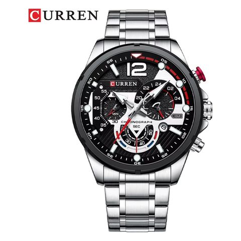 Montre CURREN Precision · 8395, couleur Gris et argenté