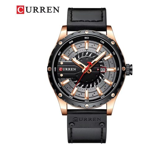 Montre CURREN Ranger · 8374, couleur Gris et argenté