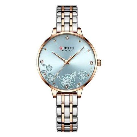 Montre CURREN Lueur · 9068B, couleur Argenté et blanc